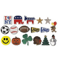 Stock Embroidered Appliques - Baseball